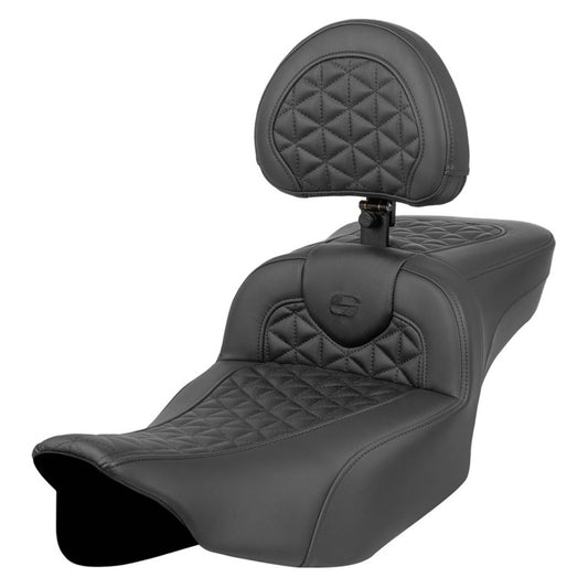 2024-25 Road Glide / Street Glide | 2023-25 CVO Road Glide / Street Glide RoadSofa Ext. Reach Tri-Gripper Seat w/Driver's Backrest