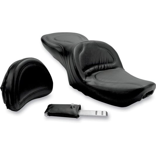 1991-1995 FXD Dyna Convertible Explorer™ Ultimate Comfort Seat w/ Driver's Backrest