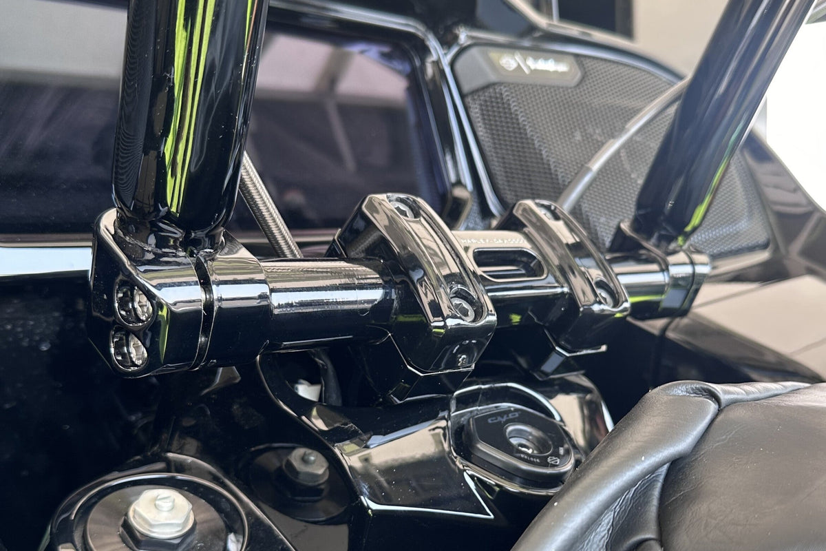 KST Kustoms 3-Inch Lower Risers — 2024–2026 Road Glide CVO ST