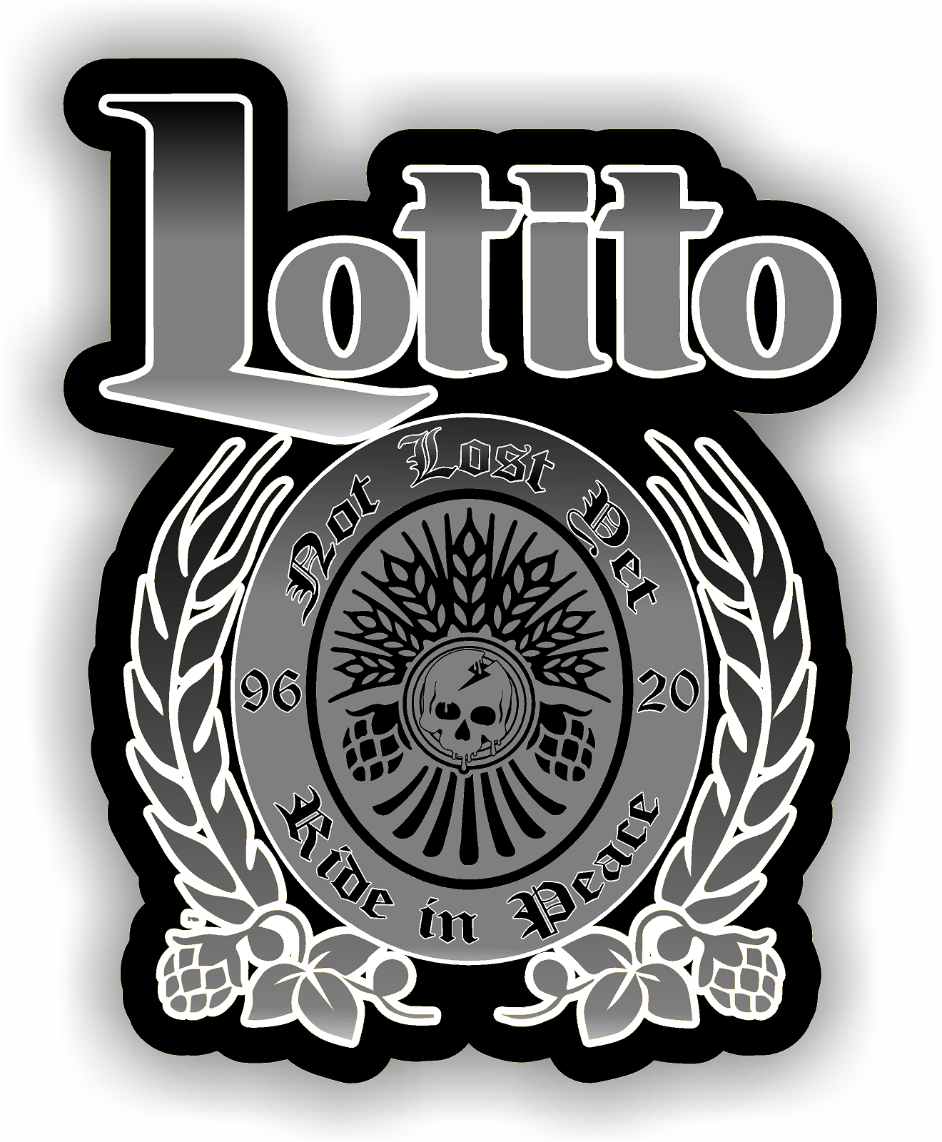 Brian Lotito Memorial Sticker